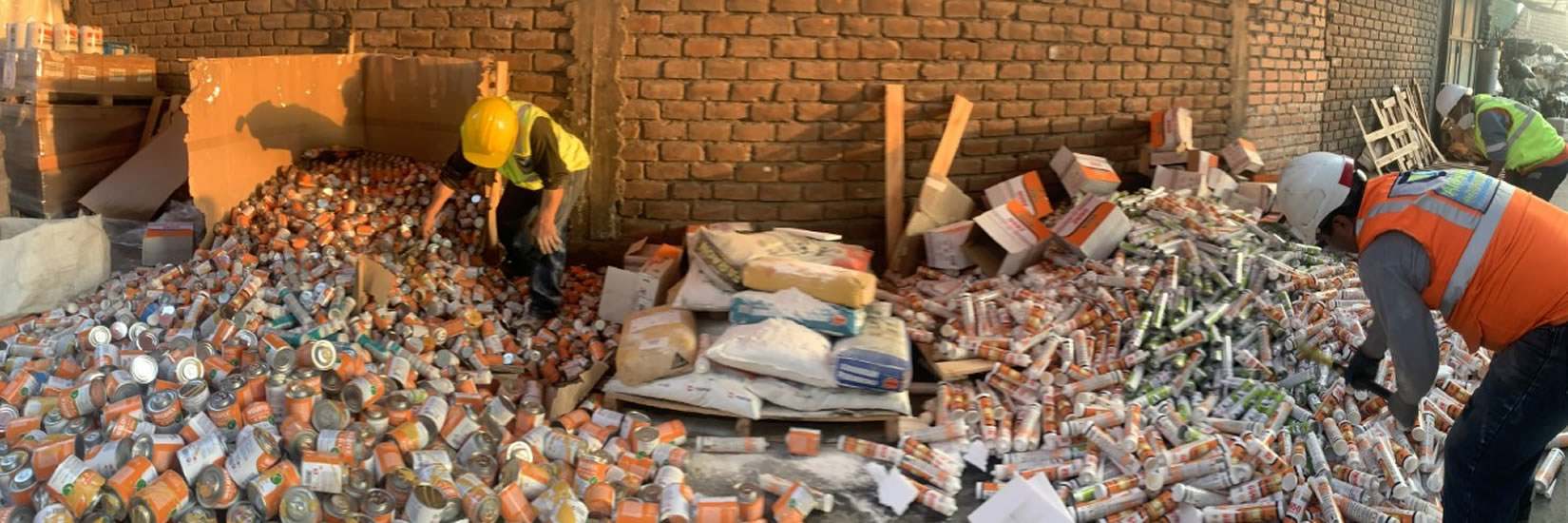 destruccion de productos Perú